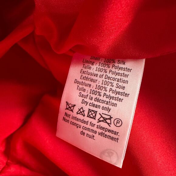 Janie and Jack Girls Size 4 Tartan Plaid Silk Christmas Dress Holiday Red Green - Picture 5 of 6